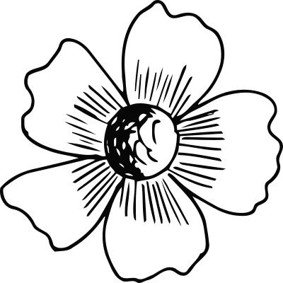 Flower 198 clipart
