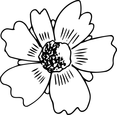Flower 199 clipart