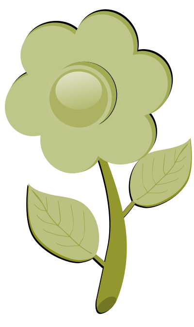 Flower a4 clipart