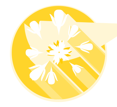 Flower drowning clipart