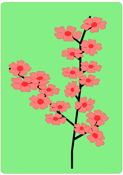 Flower, Flowers, Sakura clipart
