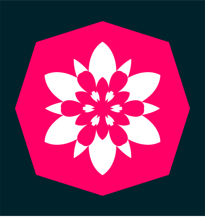 Flower icon 2 clipart