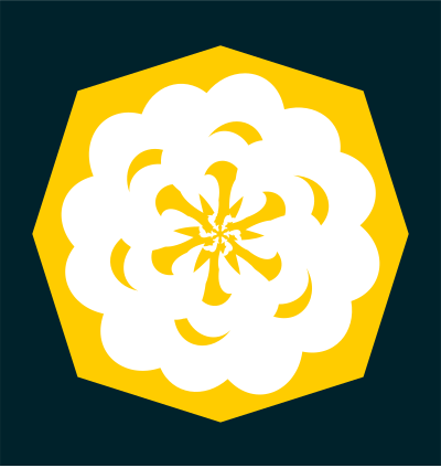 Flower icon 4 clipart