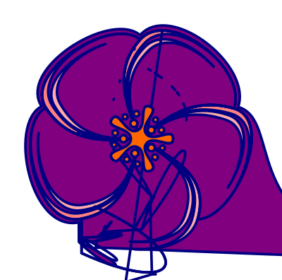 Flower iteration #4 clipart
