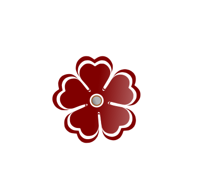 Flower love clipart