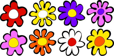 Flower pack 2 clipart