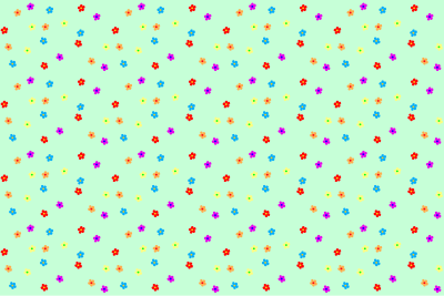 Flower pattern 3 clipart