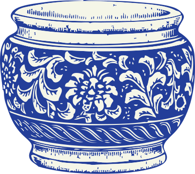 Flower pot clipart