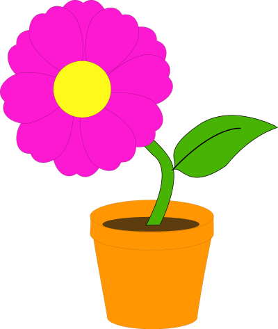 Flowerandpot daniel ste r clipart