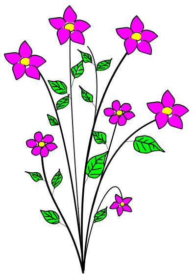 Flowers, Bujung, Tonrak clipart