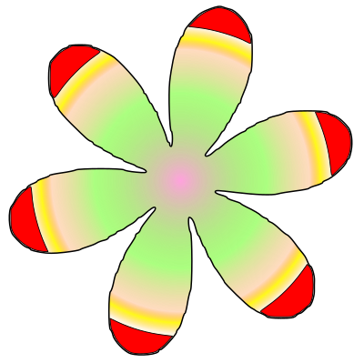 Flowers-decowafer-02 clipart
