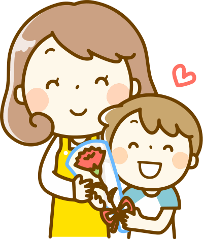 Flowers for Mother clipart