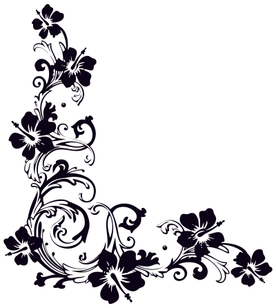 Flowery Corner By Fractal Tunnel clipart