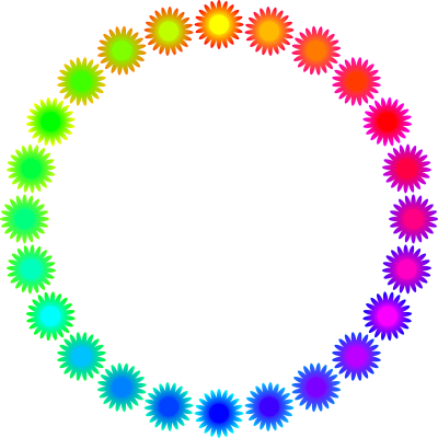 Flowery frame 11 clipart