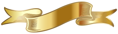 Flowing Gold Ribbon clipart