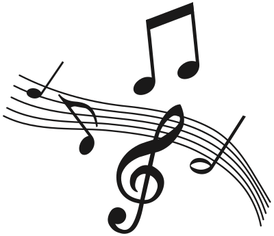Flowing Notes (#13) clipart