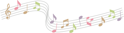 Flowing Notes (#2) clipart