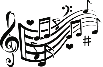 Flowing Notes (#7) clipart