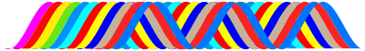 Flowing Rainbow 2 clipart