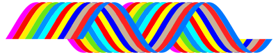 Flowing Rainbow clipart