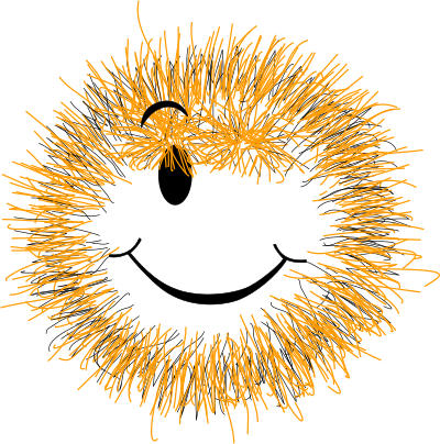 Fluffy Smiley clipart