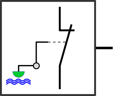 Fluid-level-switch clipart