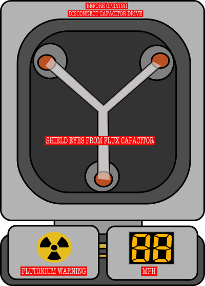 Flux Capacitator clipart