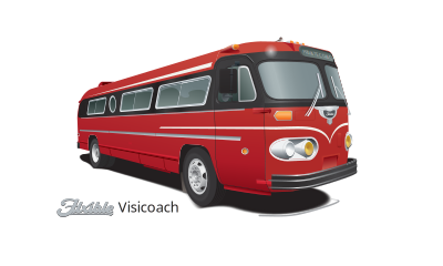 Flxible Visicoach clipart