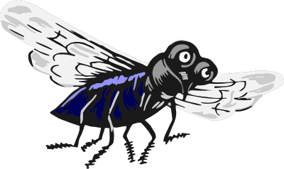 Fly 5 clipart