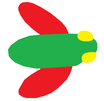 Fly refixed clipart