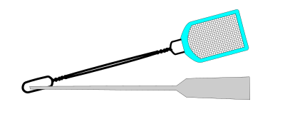 Fly swatter clipart