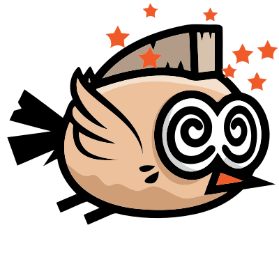 Flying bird 10 (frame 1) clipart