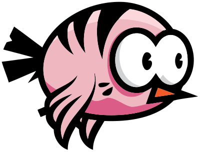 Flying bird 11 (frame 2) clipart