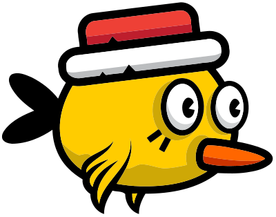 Flying bird 16 (frame 3) clipart