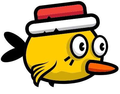 Flying bird 16 (frame 4) clipart