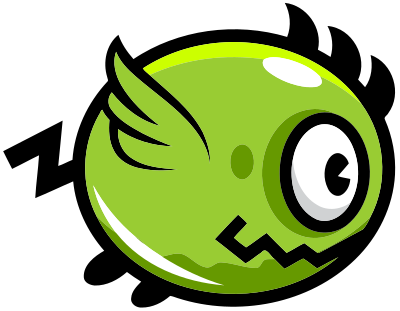 Flying bird 17 (frame 1) clipart