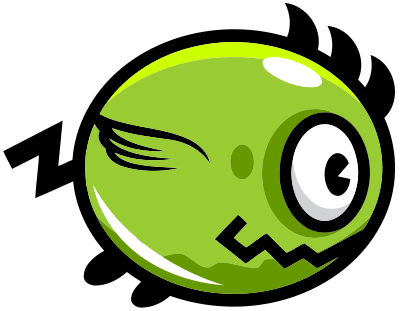 Flying bird 17 (frame 2) clipart