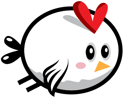 Flying bird 19 (frame 3) clipart