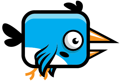 Flying bird 22 (frame 3) clipart