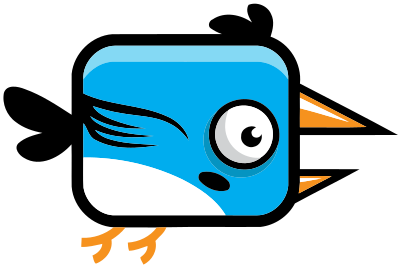 Flying bird 22 (frame 6) clipart