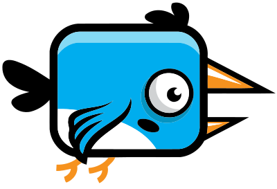 Flying bird 22 (frame 8) clipart