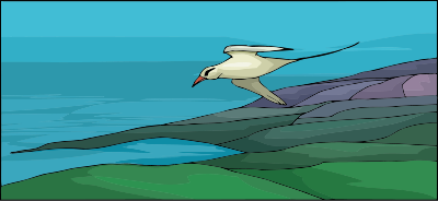 Flying bird clipart