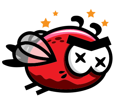 Flying bird 6 (frame 2) clipart