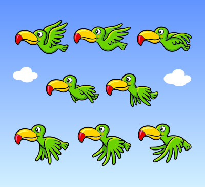 Flying Birds clipart