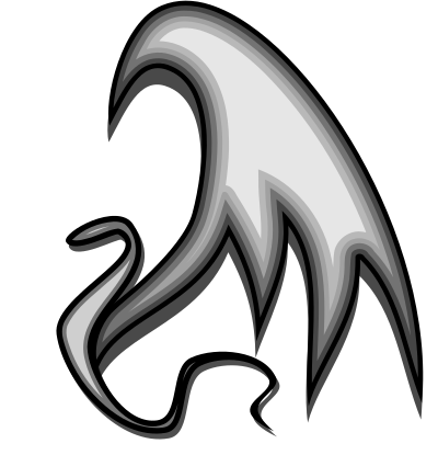 Flying Serpent 1 clipart