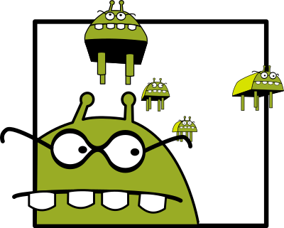 Flying things clipart