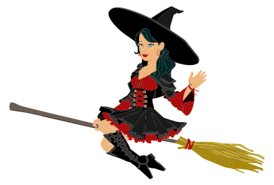 Flying Witch clipart