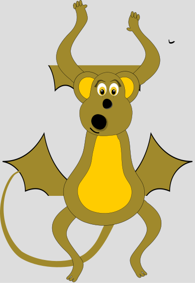 FlyingMonkey clipart