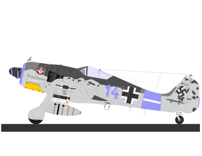 FOCKE WULF FW 190 clipart