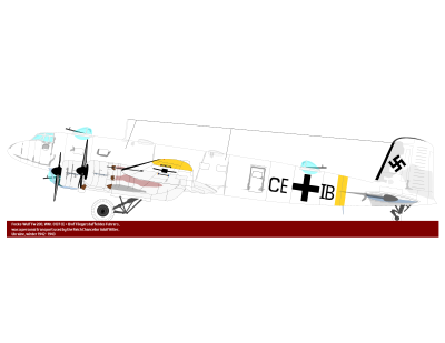 FOCKE WULF Fw 200 clipart